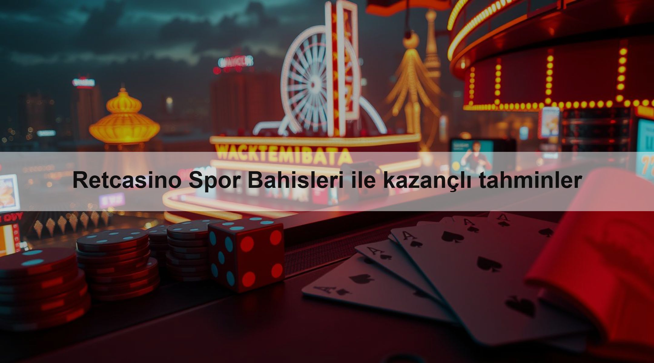 Retcasino Spor Bahisleri ile kazançlı tahminler